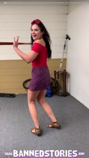 Natural Horny Latina TEEN Babe Violet Starr Seduces POV