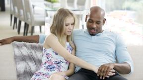 ”Petite Rachel James first big black cock”