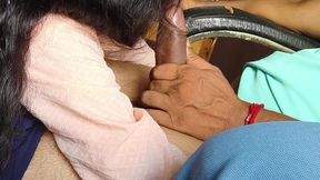 Desi College Pretty Girl Enjoys Sucking Cock with Stepdad