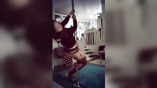 BambiAmbita is a dancer and masturbates herself
