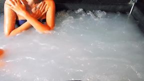Wet finger games in the whirlpool Part 3