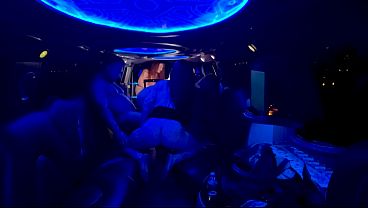Limo Fucking Party Orgy