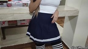 leccion a mi hermosa hijastra colegiala follandola por el culo