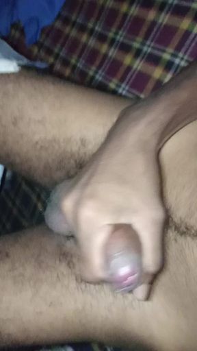 Indian Men fucking mastrubation and Cum on bedroom