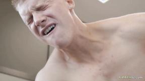 ”Lovely shaved Alex Tanner & Scott Finn play with each other”