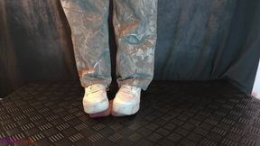 Stomped Under Her Dirty Sneakers - Cock Balls Crush Trample, Shoejob, Bootjob, CBT, Ballbusting, Trampling, Stomping