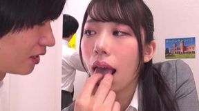 Man Pauses Time To Penetrate Teacher's Mouth (Japanese Man)