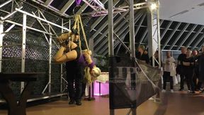 Lena King - Shibari Suspension in Public - Part 2 wmv