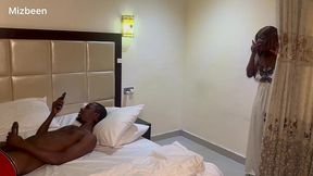 i caught my step son stroke his cock while i asked him to bang my creamy pussy