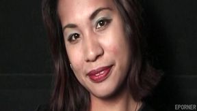 Violet captivates with exotic charm in daring intense anal passion