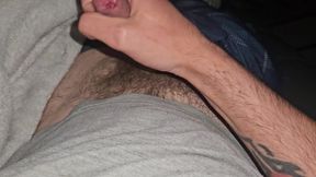 Pissing, Smoking and Playing with My Big Hard Dick
