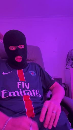 PSG Soccer Bro Gooning Session and Feet Play