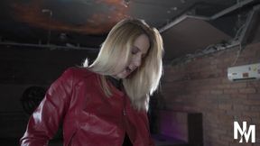 The Masked Slave Begs the Mistress to Punish Him