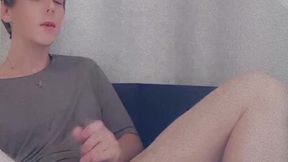 i pulled the strap-on onto my finger and came from very deep penetration