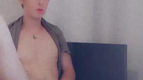 i pulled the strap-on onto my finger and came from very deep penetration