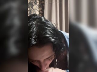Denim Deepthroat, Gagging and Spit Play. Double Cum Swallow