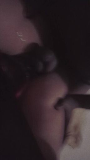 Anal-playing sissy slut gets fucked in a cage