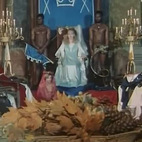 Black and white pussy fucking ass fingering vintage orgy party