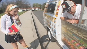 Lexi Belle Fucks The Ice Cream Man For A Treat