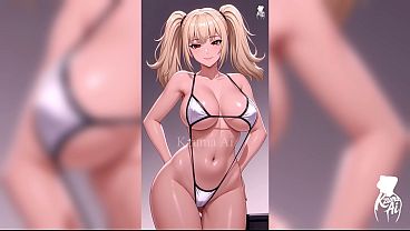 Bundas e peitos deliciosos precisando gozar, som ASMR de gemidos (Anima&ccedil_&atilde_o gerada por IA)