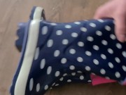 Cum on gf rubberboots