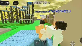 Sukuna Joins Me in Steamy Roblox Threesome Action