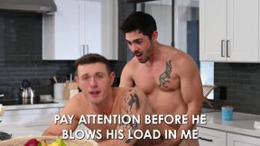 NEXT DOOR RAW - Jock Nic Sahara Takes Hunk Roman Todd's Big Cock Then Flips &amp; Fucks Him Back