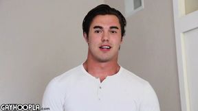 Richard Sutherland: Big Muscle Jock Jerks His Cock