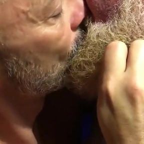 Resisting Kiss, But Not For Long