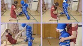 NVS009mummification ball raining massage Part9