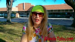 MILF blonde teacher has taboo encounter with student