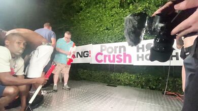 Bang! Wet T-Shirt Contest at PornCrush Pool Party with Blake Blossom, Summer Vixen, Rissa May