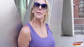 Blonde Gilf Mature Bianca Seduce To Rough Old Young Fuck At Model Casting 19 Min