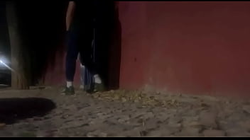 Amateur horny boys street encounter