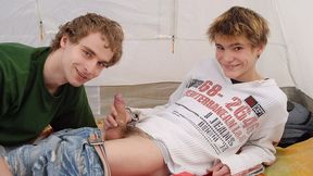 Tent Sex Extravaganza with Patrik Janovic & Karel Fox