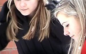 Lesbian Play After Grocery Shopping