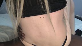 never been fucked like this - sissy rozebell got cumshot in ass part2