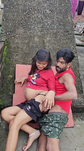 Indian Deshi Village Cute Stepsister