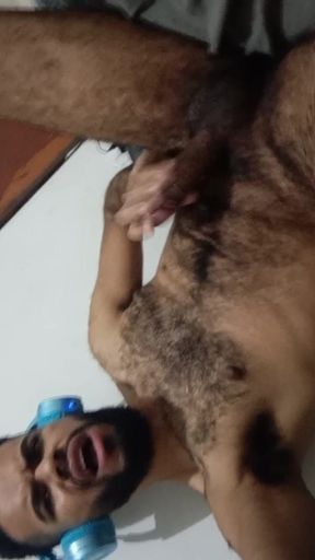 Me listening to music and stimulating my dick hehehe