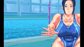 married woman touched instructor aya [hentai game pornplay] ep.1 from ass to mouth fingering with a cheating wife swimming teacher in bikini