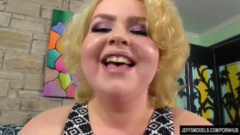 Velma Voodoo's Sultry Solo: A Chubby Cutie's Cum-Filled Delights