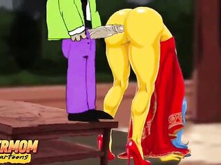Most excellent Porn Toons with Married Housewife Mrs. Simpson by CYBERMOM. Compilation. Sniff Pants, Gloryhole, cheating