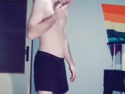 Boy smoking and jerk off (tiktok)