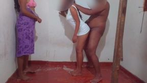 Wife watches husband fucking her best friend - threesome