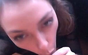 Passionate deep blowjob. hotwife is sucking a big cock. anastasia ocean home video