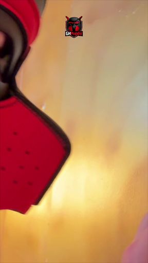 GHpuppy at the Gloryhole - juicy long cock explodes in puppy's muzzle