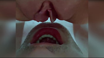 Dominatrix pussy piss in mouth, pee drinking and swallows