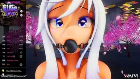 Elfie Overwhelmed by Double Pleasure in Steamy VTuber Hentai VR Fantasy