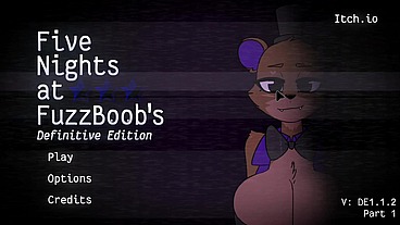 Five Nights at FuzzBoobs - Ready for some spooky fun while rock hard