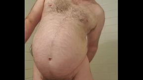 Nude Martin Lavall&eacute_e sodomizes his anus